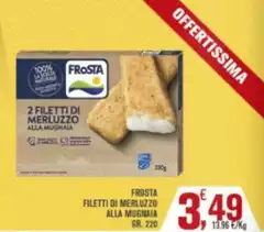 Frosta - Filetti Di Merluzzo Alla Mugnaia Frosta - Filetti Di Merluzzo Alla Mugnaia