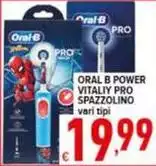 Oral b - Oral B Power Vitality Pro Spazzolino