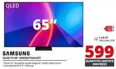 Samsung - Qled Tv 65" QE65Q7F5AUXZT Samsung - Qled Tv 65" QE65Q7F5AUXZT