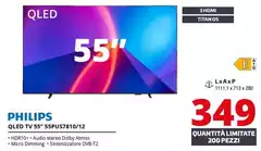 Philips - Qled Tv 55" 55PUS7810/12 Philips - Qled Tv 55" 55PUS7810/12