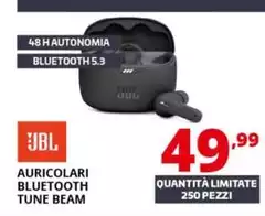 Jbl - Auricolari Bluetooth Tune Beam