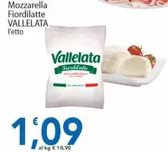 Vallelata - Mozzarella Fiordilatte Vallelata - Mozzarella Fiordilatte