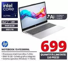 HP - Notebook 15-FD2009NL