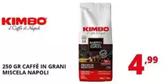 Kimbo - 250 Gr Caffè In Grani Miscela Napoli Kimbo - 250 Gr Caffè In Grani Miscela Napoli