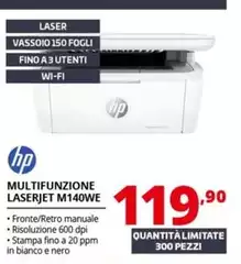 HP - Multifunzione Laserjet M140WE