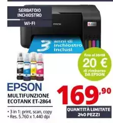 Epson - Ecotank ET-2864 Epson - Ecotank ET-2864