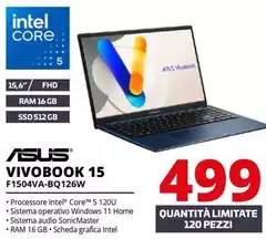 Asus - Vivobook 15 F1504VA-BQ126W