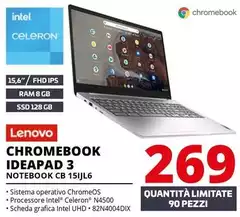 Lenovo - Chromebook Ideapad 3 Notebook CB 15IJL6