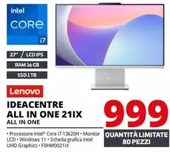 Lenovo - Ideacentre All In One 21IX