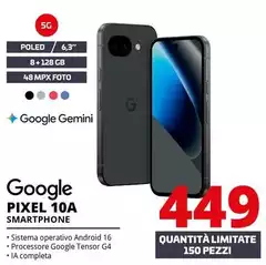 Google - Pixel 10A Smartphone Google - Pixel 10A Smartphone
