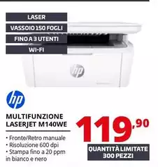 HP - Multifunzione Laserjet M140WE HP - Multifunzione Laserjet M140WE
