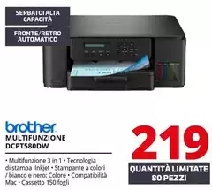 Brother - Multifunzione DCPT580DW Brother - Multifunzione DCPT580DW