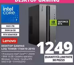 Lenovo - Desktop Gaming Loq Tower 17IAX10 2DYD