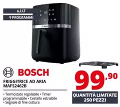 Bosch - Friggitrice Ad Aria MAFS2462B Bosch - Friggitrice Ad Aria MAFS2462B