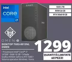 HP- Desktop TG03-0013NL Omen
