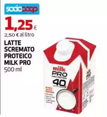 Milk protein - Latte Scremato Proteico Milk protein - Latte Scremato Proteico