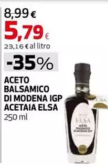 Acetaia elsa - Aceto Balsamico Di Modena IGP
