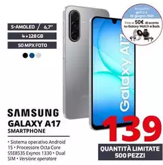 Samsung - Galaxy A17 Smartphone