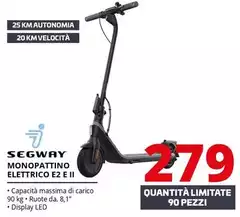 Segway - Monopattino Elettrico E2 E II Segway - Monopattino Elettrico E2 E II