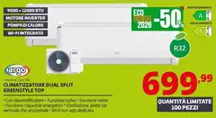 Argo - Climatizzatore Dual Split Greenstyle Top Argo - Climatizzatore Dual Split Greenstyle Top