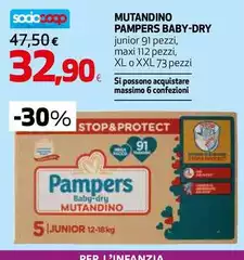 Pampers - Mutandino Baby-Dry
