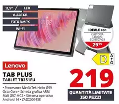 Lenovo - Tab Plus Tablet TB351FU Lenovo - Tab Plus Tablet TB351FU
