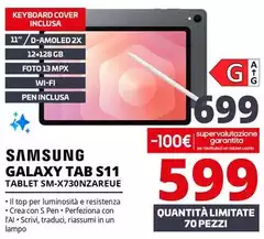 Samsung - Galaxy Tab S11 Tablet SM-X730NZAREUE Samsung - Galaxy Tab S11 Tablet SM-X730NZAREUE