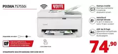 Canon - PIXMA TS7550i Canon - PIXMA TS7550i