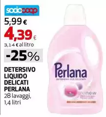 Perlana - Detersivo Liquido Delicati Perlana - Detersivo Liquido Delicati