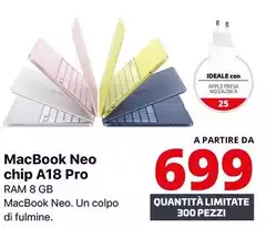 Apple - Macbook Neo Chip A18 Pro