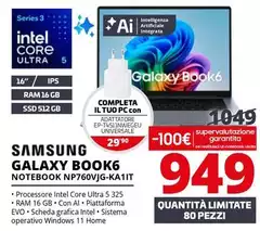 Samsung - Galaxy Book6 Notebook NP760VJG-KA1IT