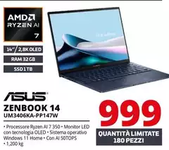 Asus - Zenbook 14 UM3406KA-PP147W