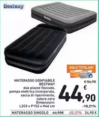 Bestway - Materasso Gonfiabile Bestway - Materasso Gonfiabile