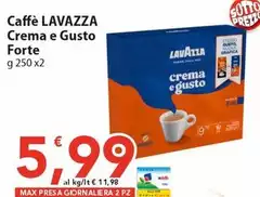 Lavazza - Caffè Crema E Gusto Forte Lavazza - Caffè Crema E Gusto Forte