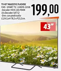 Majestic - TV 43" Majestic - TV 43"