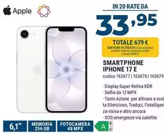 Apple - Smartphone Iphone 17 E Apple - Smartphone Iphone 17 E