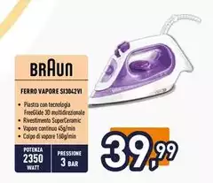 Braun - Ferro Vapore SI3D42VI
