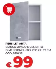 Pensile 1 Anta