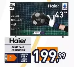 Haier - Smart TV 4K LED H43K85FUX 