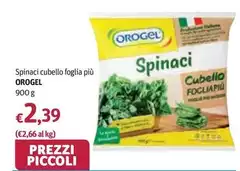 Orogel - Spinaci Cubello Foglia Più