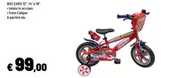 Bici Cars 12", 14" O 16"