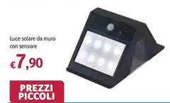 Luce Solare Da Muro Con Sensore