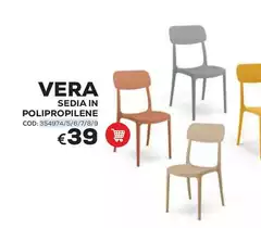 Vera - Sedia In Polipropilene Vera - Sedia In Polipropilene