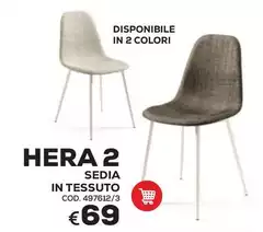 Hera 2 Sedia In Tessuto Hera 2 Sedia In Tessuto
