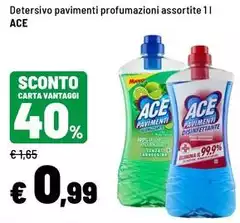 Ace - Detersivo Pavimenti Profumazioni