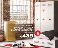 Giroletto 1 Piazza E Mezza L130XP210XH10C2CM