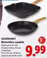 Silvercrest - Bistecchiera O Padella 