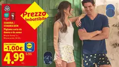 Esmara - Pigiama Corto Da Donna E Da Uomo