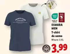 Esmara Men - T-Shirt Da Uomo