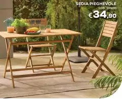 Sedia Pieghevole Sedia Pieghevole